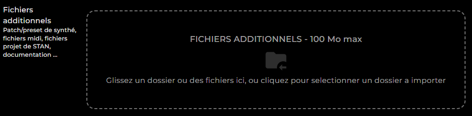 Instrument Additional Files