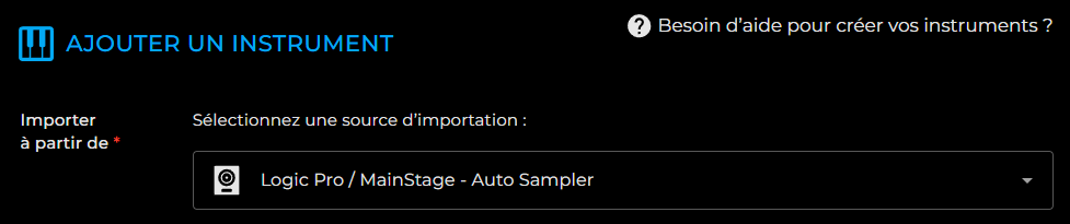 Import Logic Pro Autosampler