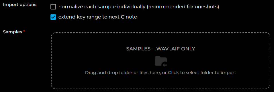 Import Logic Pro Autosampler