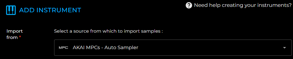 Import AKAI MPC Software Autosampler