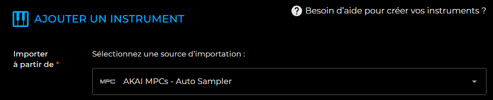 Import AKAI MPC Software Autosampler