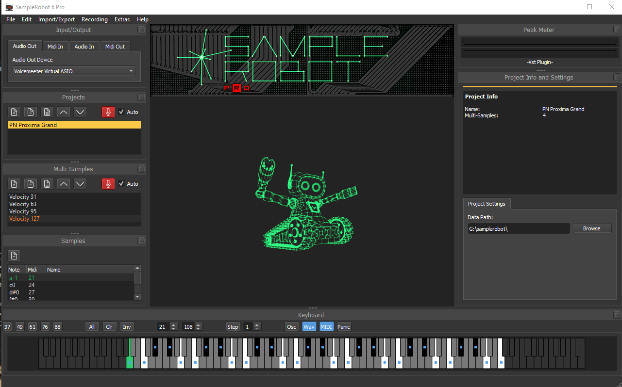 Import SampleRobot
