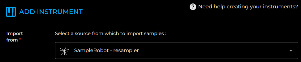 Import SampleRobot