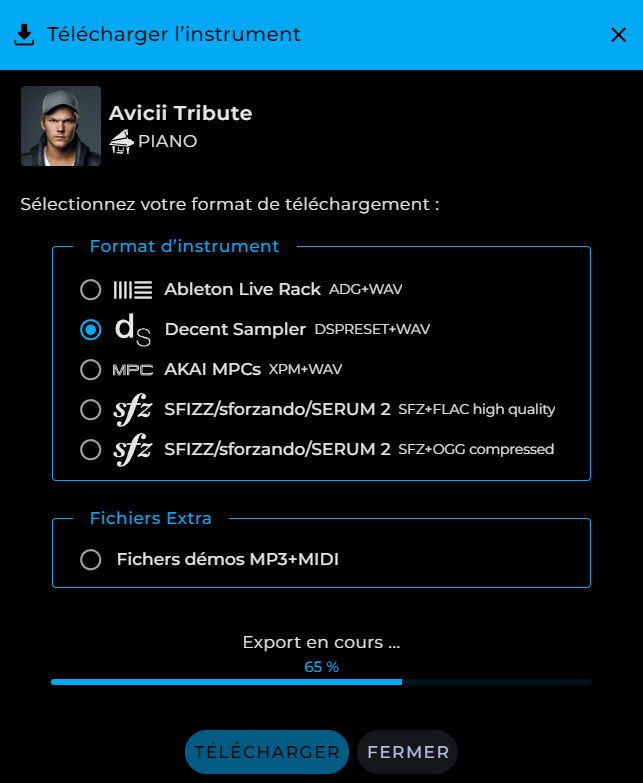 Téléchargement