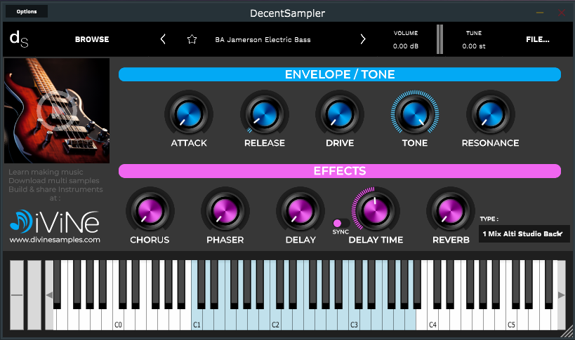 Instrument DiViNe Samples - Decent Sampler