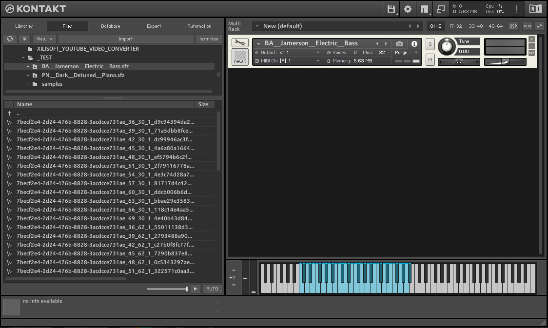 Instrument DiViNe Samples - NI Kontakt