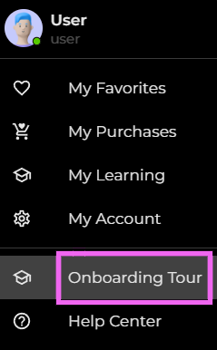 Onboarding Tour